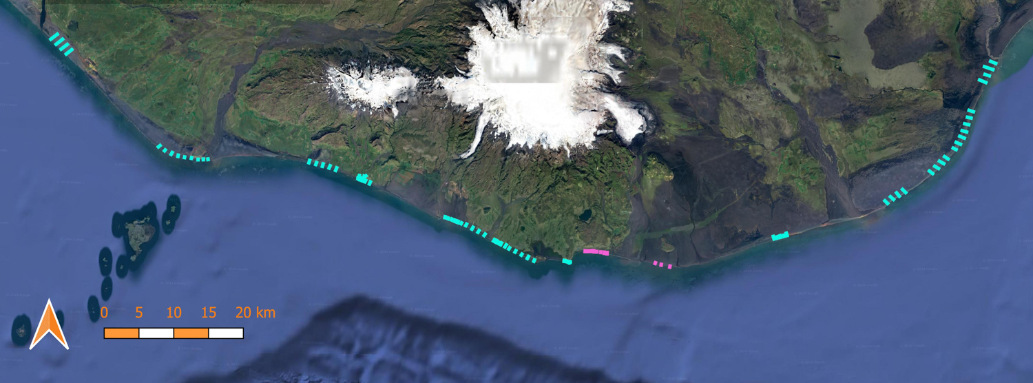 South Iceland Coastal Mapping Plan