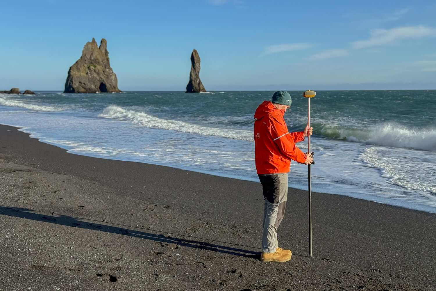 Reynisfjara Coastal Mapping Expedition in Iceland