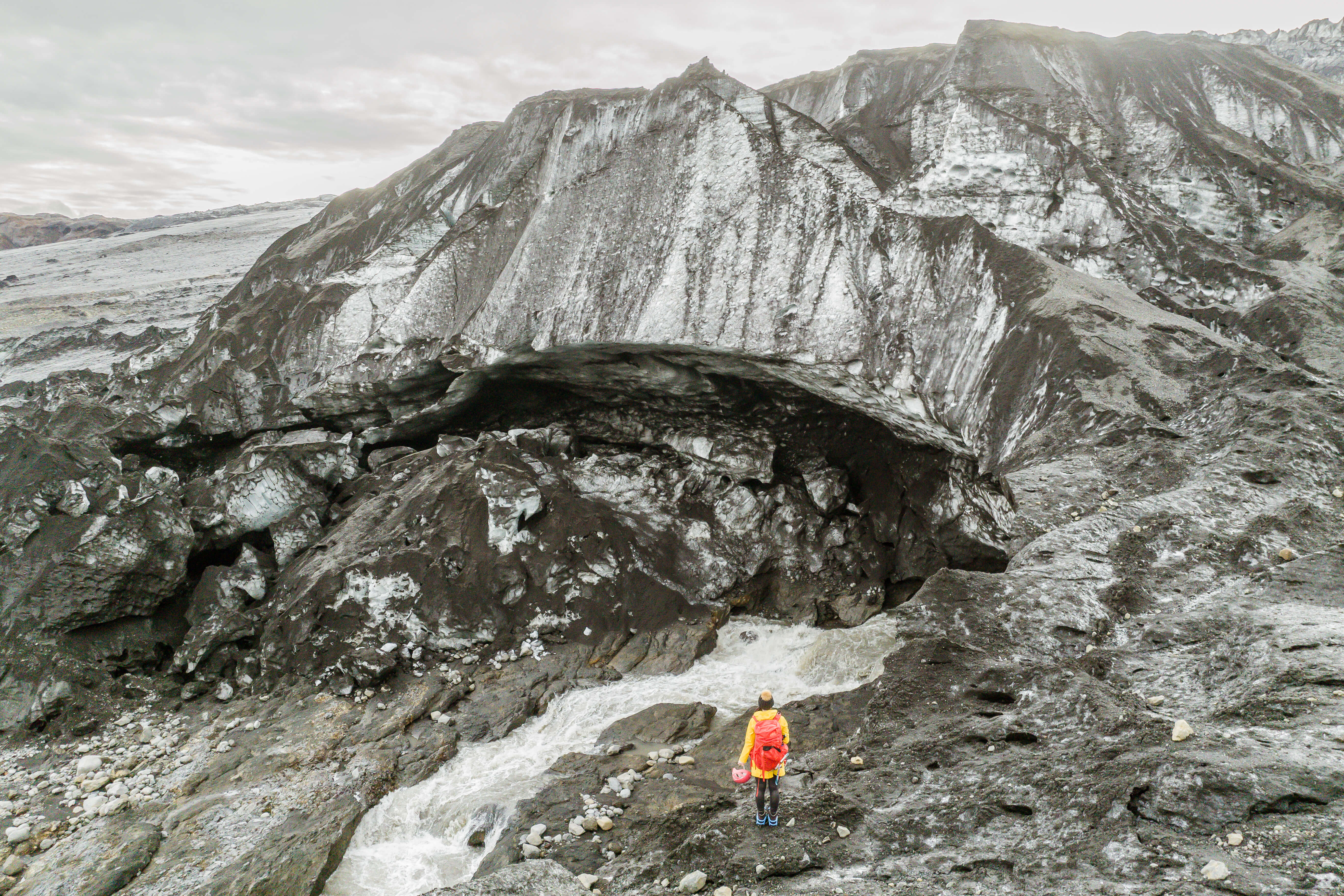 Sandfellsjökull Glacier Outlet with Katla Geopark